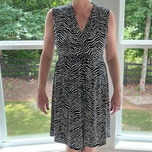 Zebra print Liz Claiborne dress